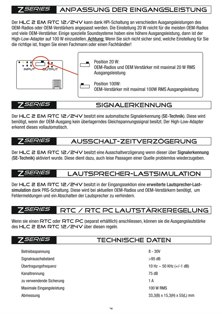 High Low Adapter Plug & Play Compatible with BMW 3-Series E90 / E91 / E92 / E93