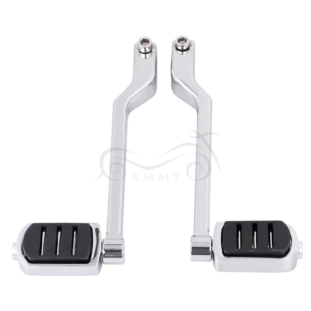 Chrome Heel Toe Shift Lever Peg Kit For Harley Street Electra Glide FLHTCU FLHTK