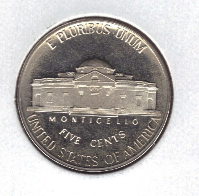 1989-S PROOF JEFFERSON NICKEL