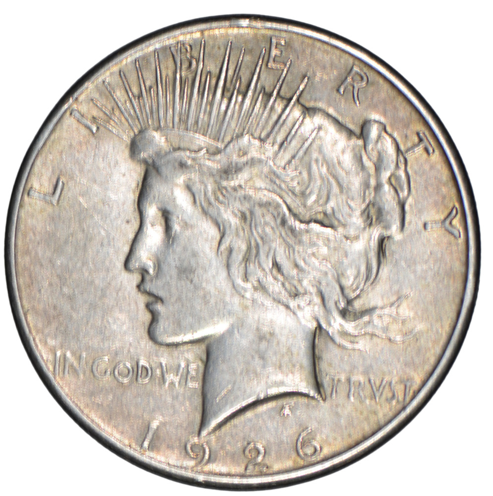 1926-S $1 Peace Silver Dollar ~ AU
