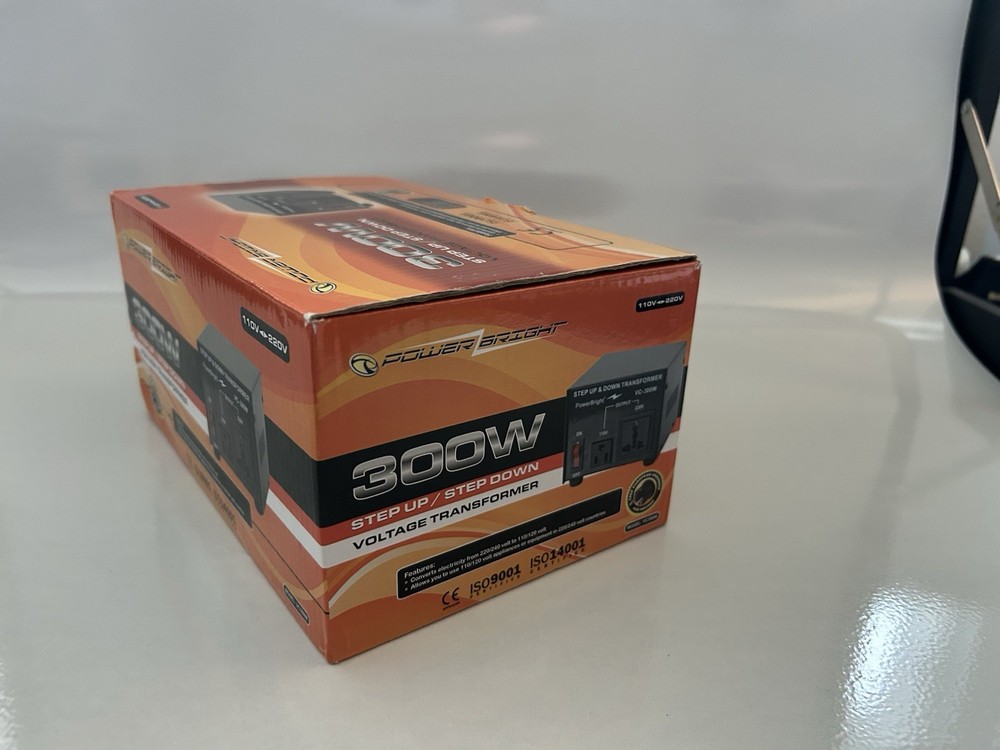 Schuco Step Up / Down Transformer by PowerBright 220/110 Volt