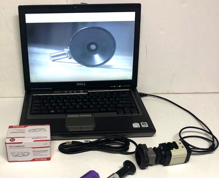 Rigid Endoscope HD 4K 8MP USB Video Camera Head+Coupler+Light Source+PC; R. Wolf