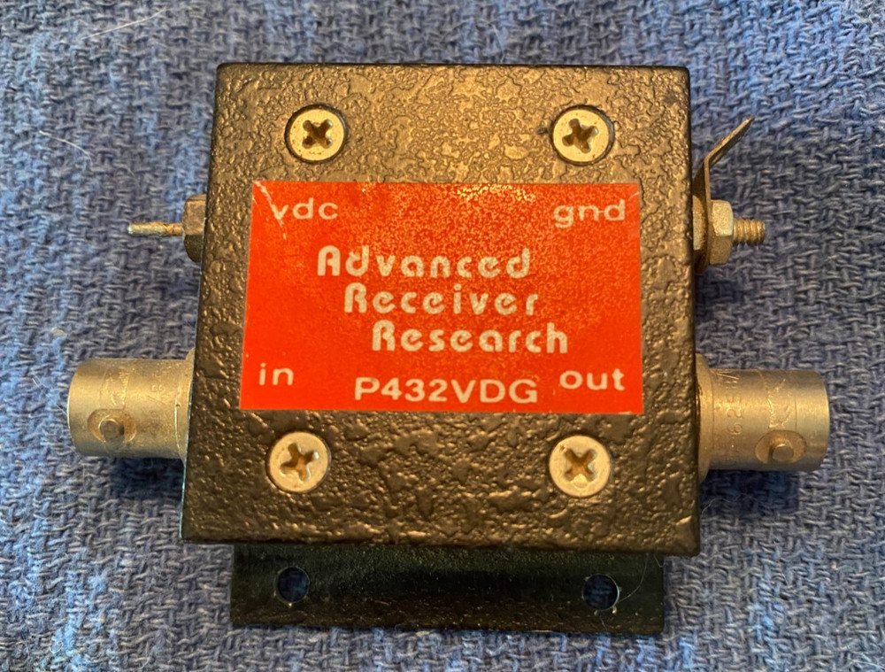 Advanced Receiver Research P432VDG Receive Preamplifier