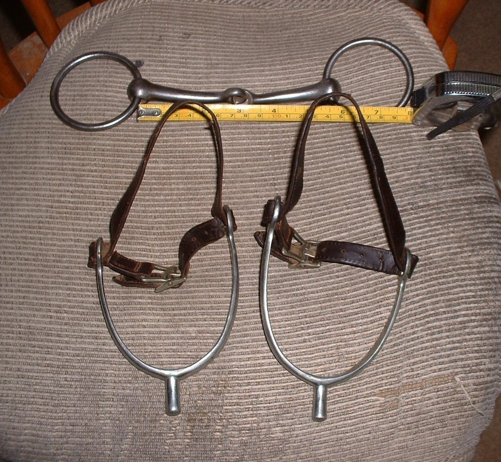 WWII Cavalry Spurs and Same Era Bit
