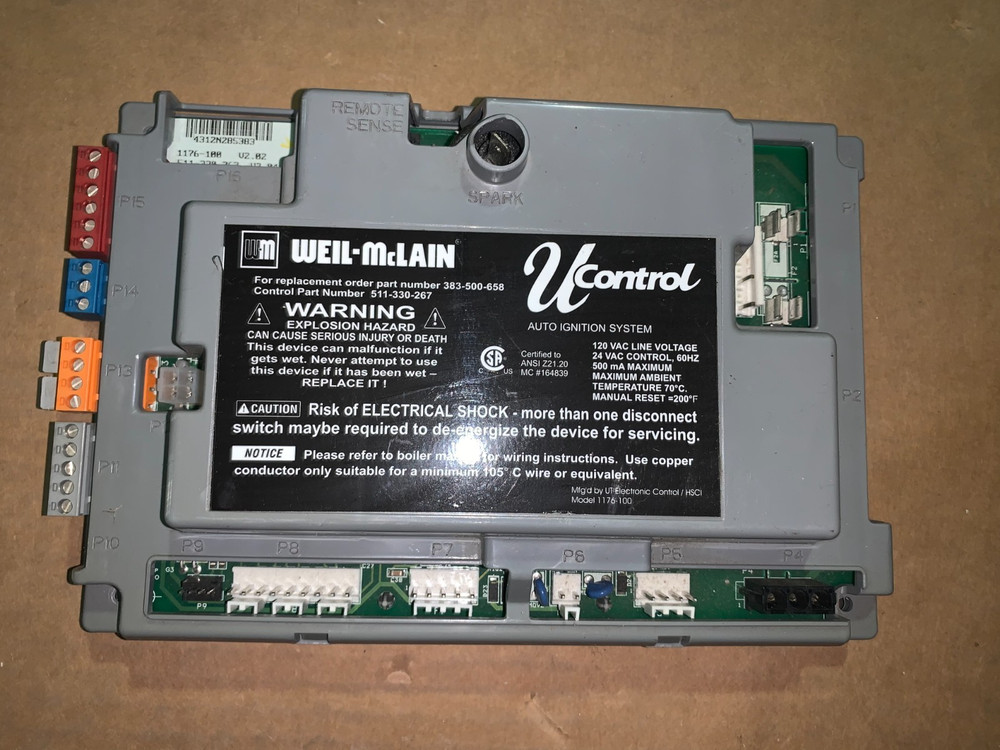 Weil Mclain Ultra U-Control Module for Ultra Series UE Boilers - 383-500-658