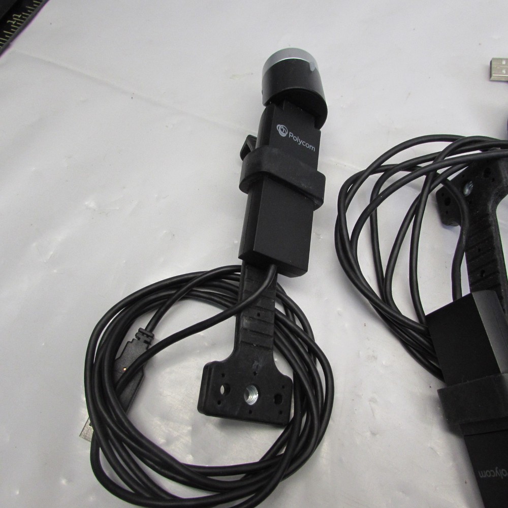 Lot (5) Polycom EagleEye Mini USB Web Camera Video Conference Calls w/Mounts