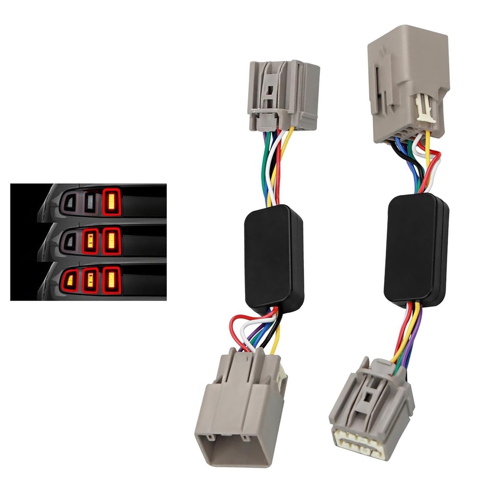 1 Pair Sequential Tail Light Relay Module Kit For Ford Mustang 2010-2021 DD3016