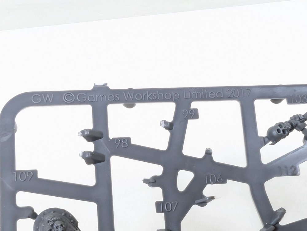 Chaos Space Marines Possessed Sprue Partial Incomplete Warhammer 40k