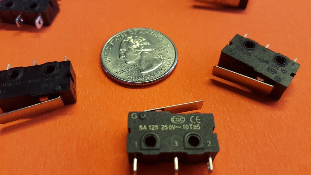 MINI Micro Limit Sensor Switch Normally Open & Closed contacts 5A max