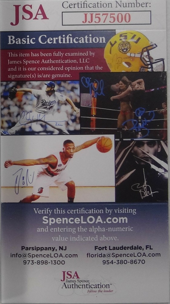 SIGNED JET AUTOGRAPHED CD DISPLAY FRAMED CERTIFIED AUTHENTIC JSA COA # JJ57500