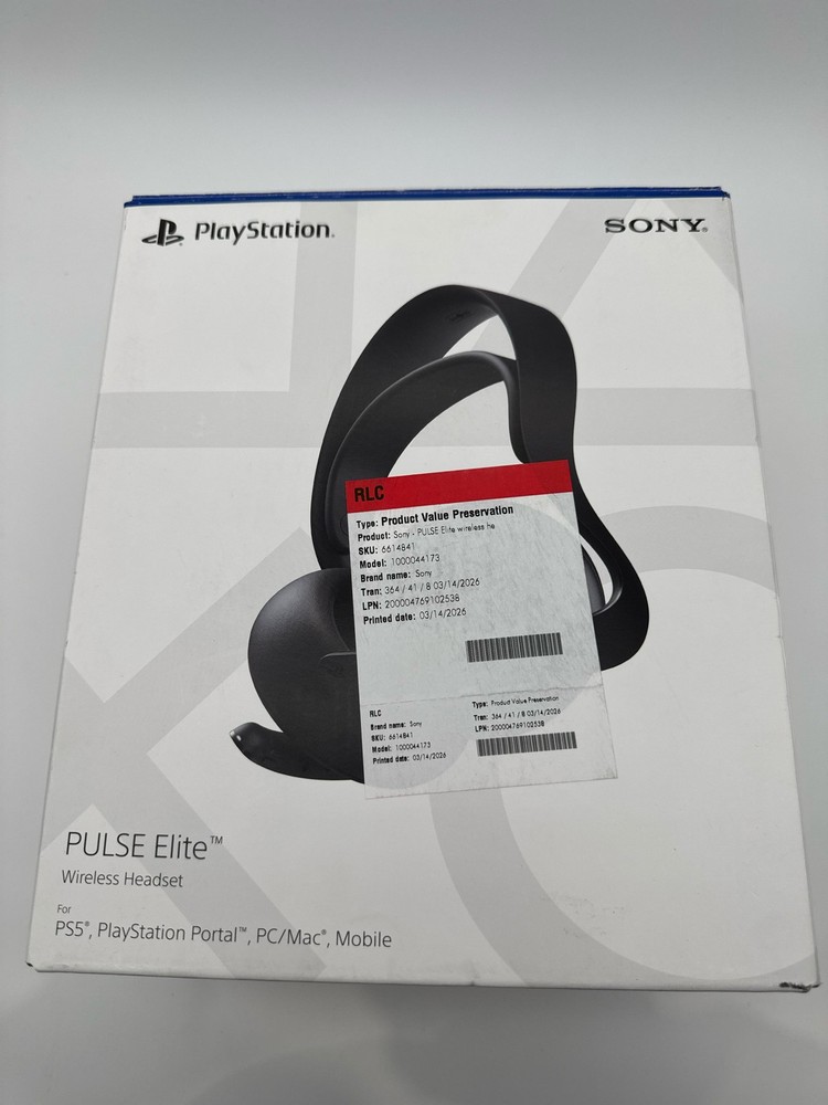 PlayStation Pulse Elite Wireless Headset - Midnight Black