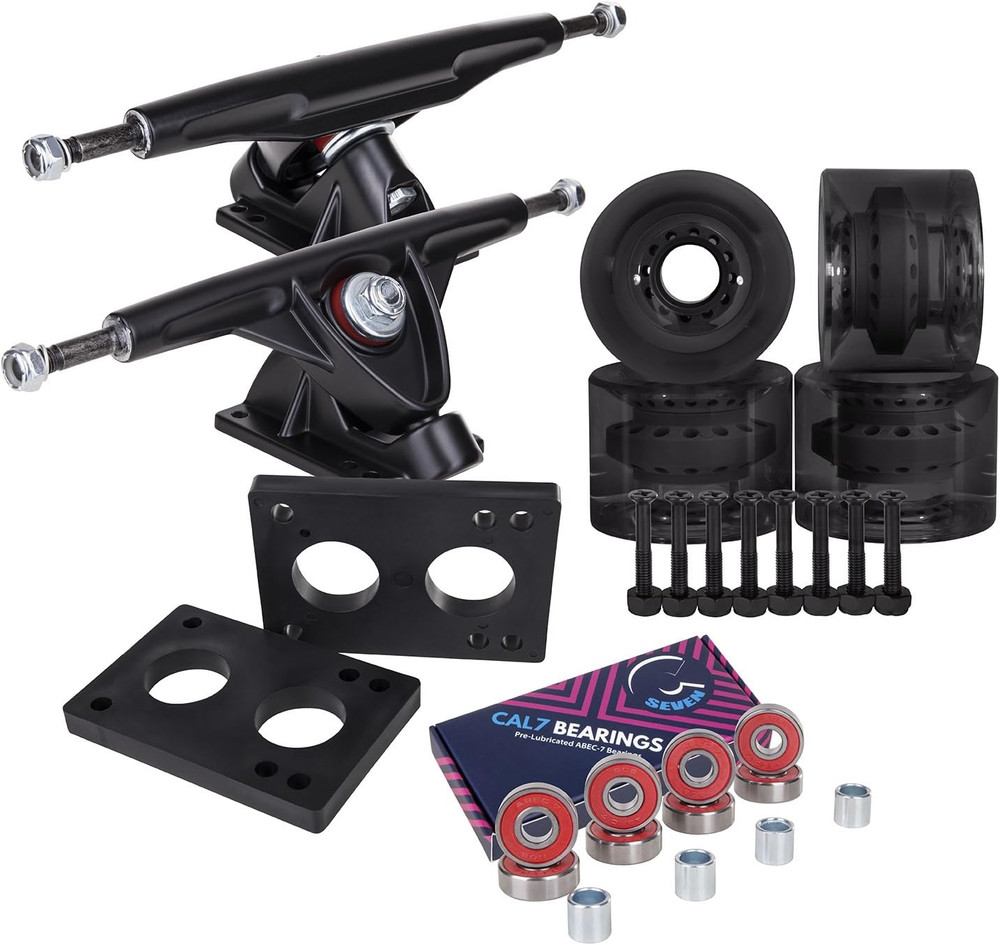 180Mm Trucks with Wheels, Bearings, Hardware