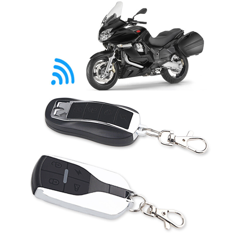 Security Alarm System Anti-Theft Remote Control Engine Start Motorcycle Scooter-