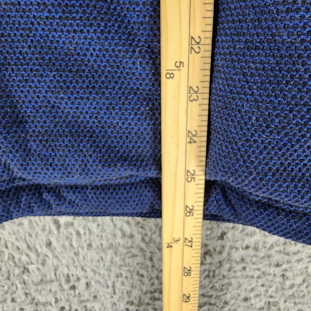 Orvis Sweater Mens Medium Blue Long Sleeve 1/4 Zip Pullover *GUC*