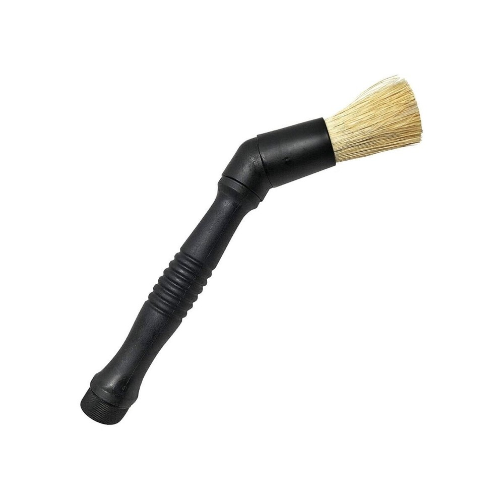Mounting Paste Brush - 45° Angled, 1" Brush Head, Plastic Handle
