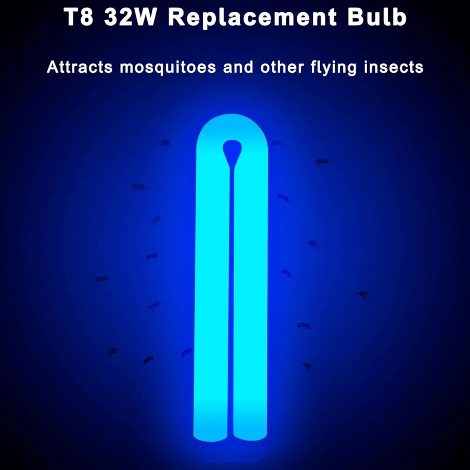 2 Pack, BF190 Replacement Bulb Compatible with Flowtron BK-40D Bug Zapper, 10 In