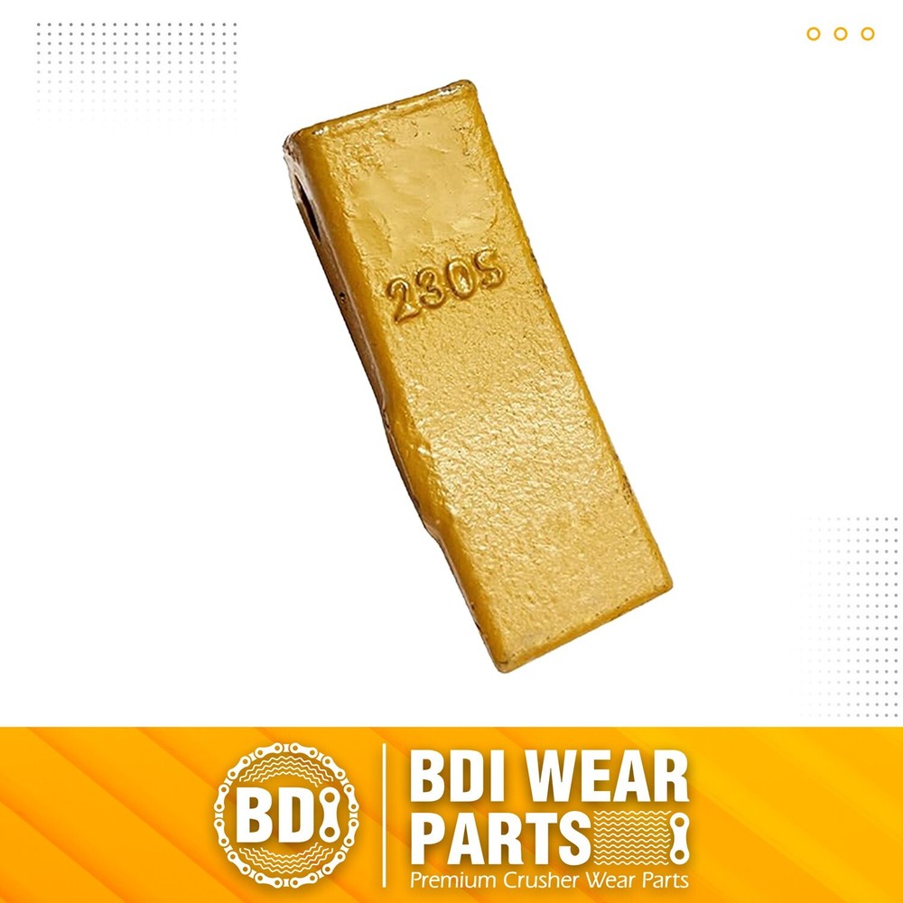 23 230 Series 230S Bucket Teeth Replacement Teeth with 23FP Flex Pins