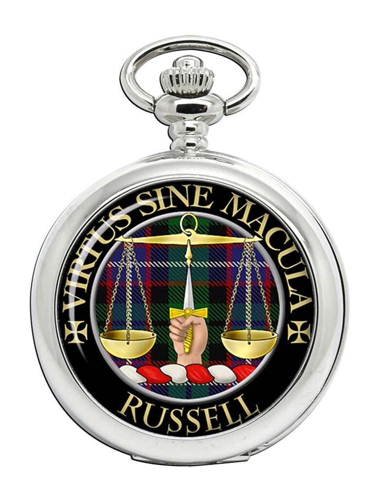 Russell Scottish Clan Pocket Watch