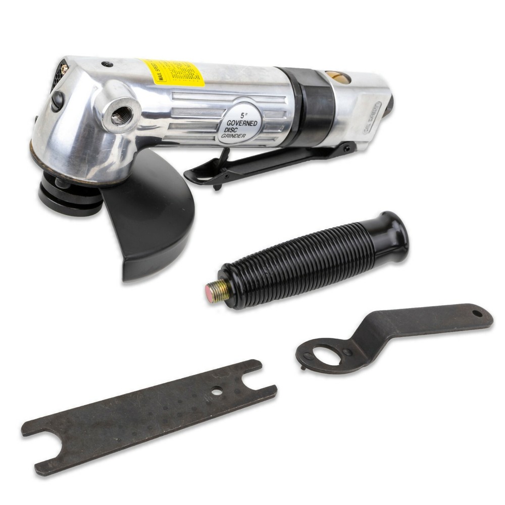 Vertech 5" Governed Pneumatic Air Angle Disc Grinder 11,000 RPM