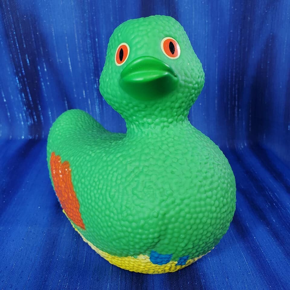 Rubbit Rare Rubba Duck Rubber Duck Frog NIB