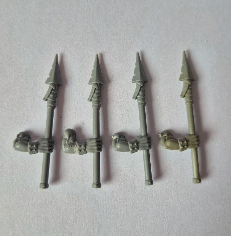 Warhammer Goblin Wolf Rider Spear X 4