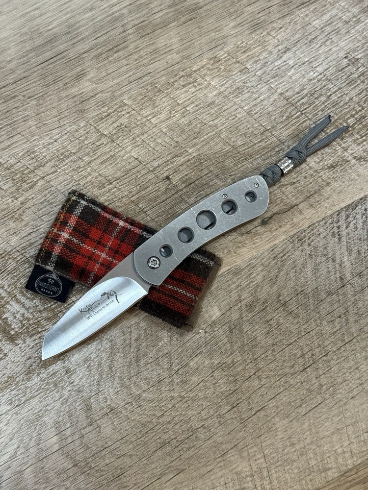 WF Steenkamp Titanium Front Flipper Custom