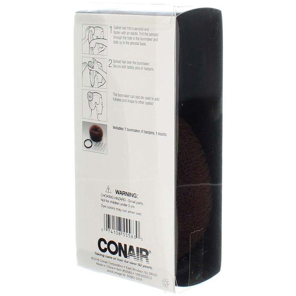 6 Pack Conair Bunmaker, 6 Ct