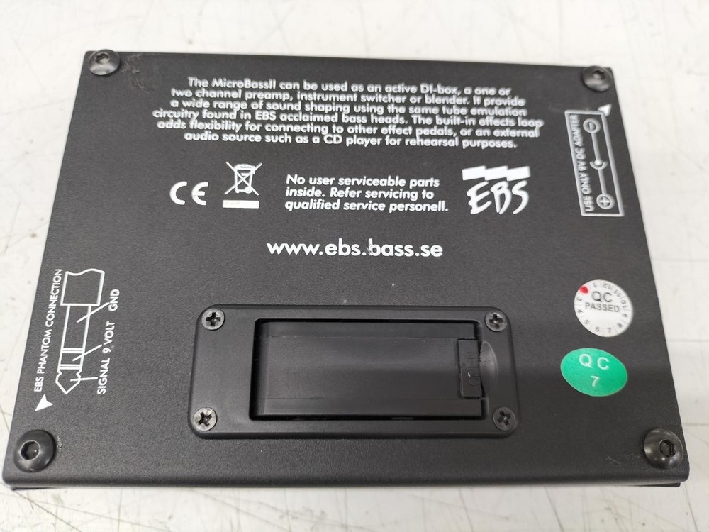 EBS MICRO BASS Ⅱ Prelifier