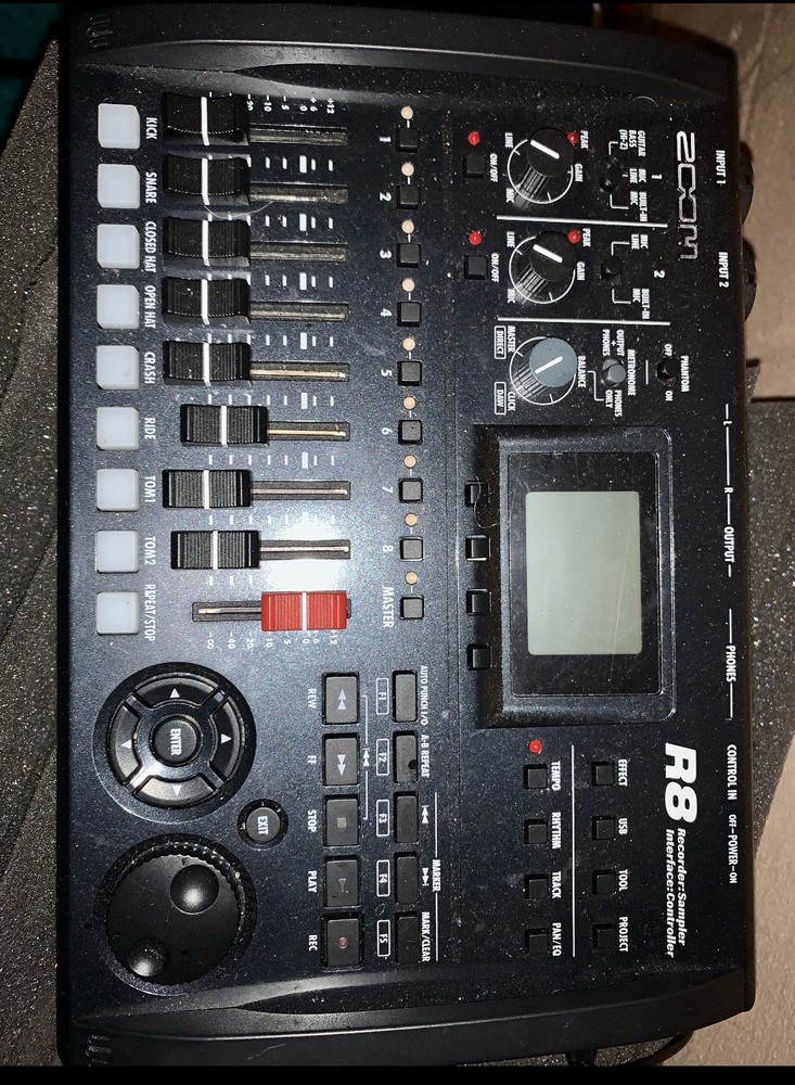 Boss BR-8 Digital Recorder Desktop Loop Effects Rhythm Guide Home Recording