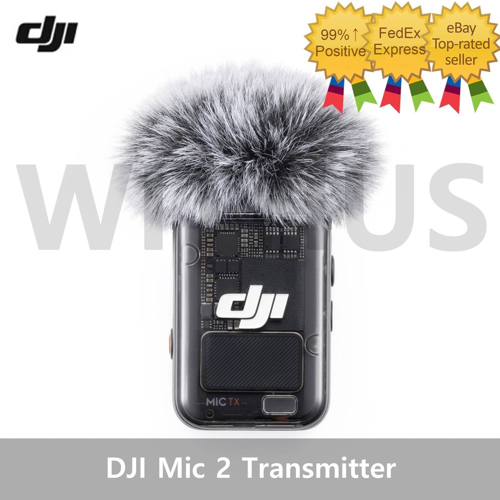DJI Mic 2 Transmitter Wireless Microphone YouTube, V-log / Shadow Black