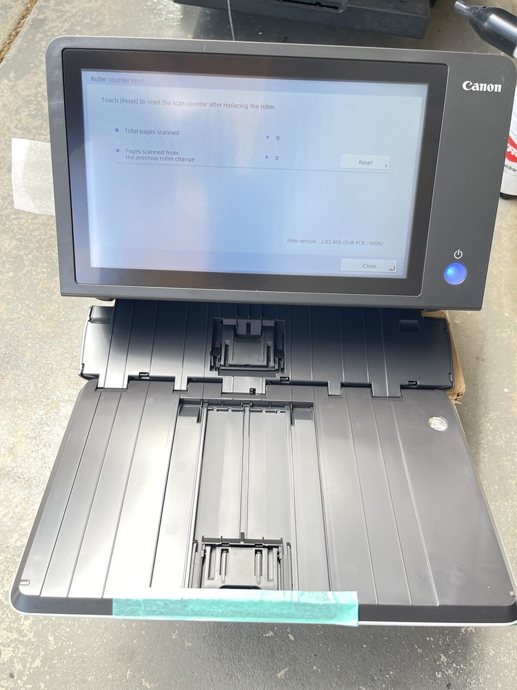 Canon imageFORMULA ScanFront 400 Networked Document Scanner with Scan Count 0