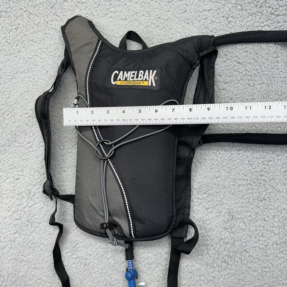 Camelbak Hydrobak Hydration Backpack Black & Grey w/ Reservoir (Tip Sealed)