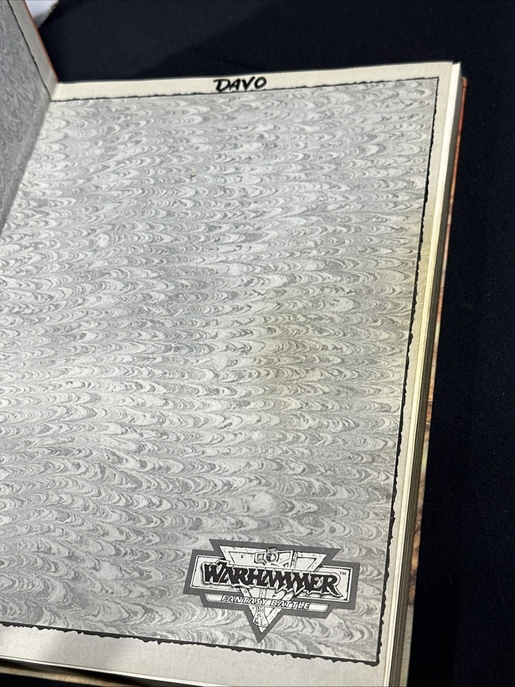 Fantasy Battle Warhammer Games Workshop Citadel 1987 Book
