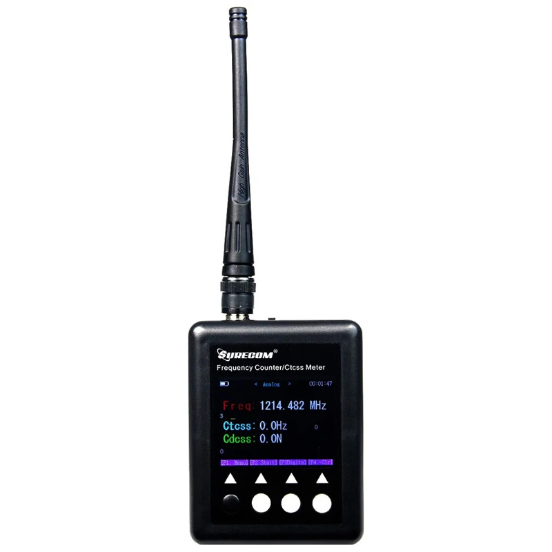 SF401 Frequency Counter CTCCSS DCS Decoder Detect HAM Radio 27~3000Mhz Tester