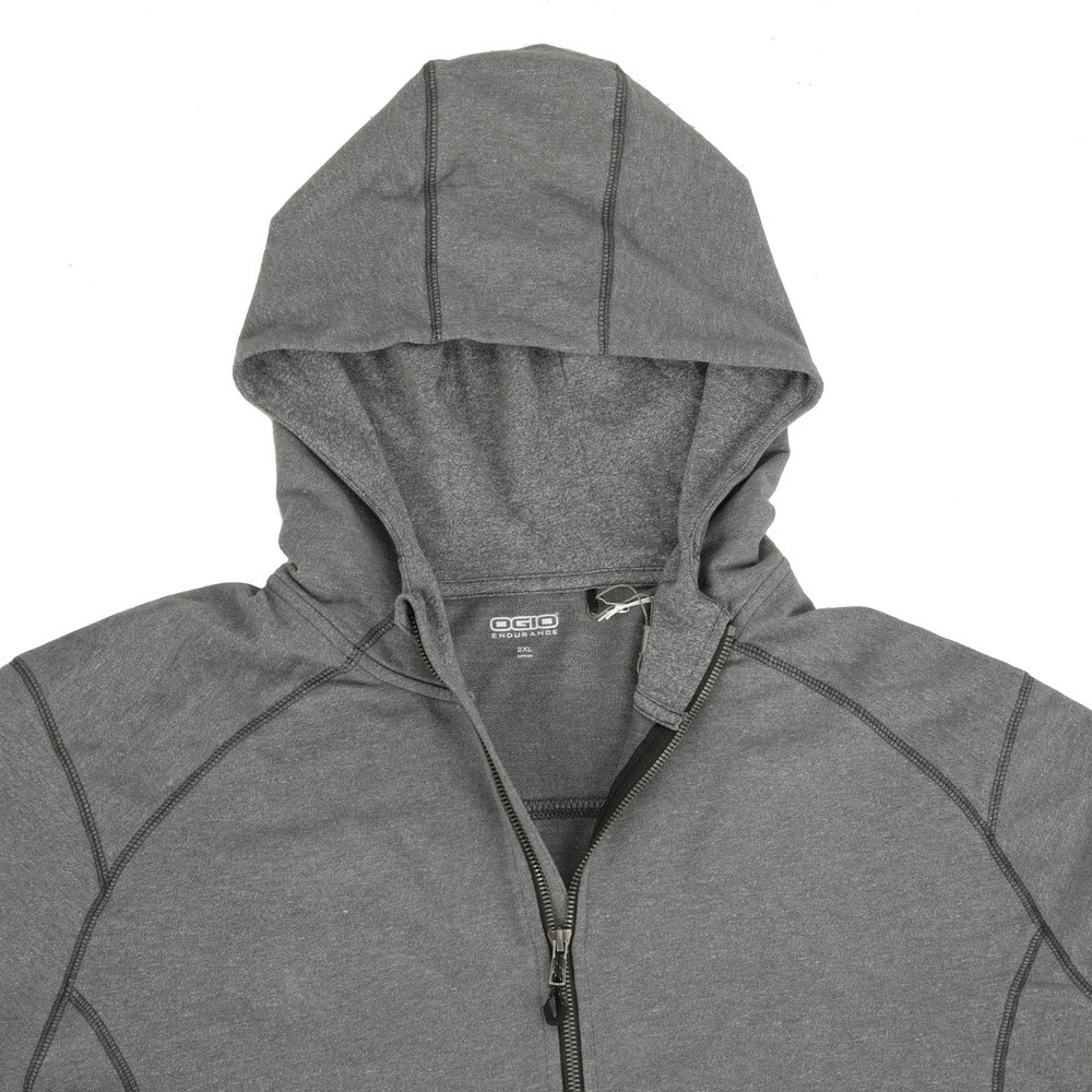 Gray Ogio Full Zip Sweatshirt Large