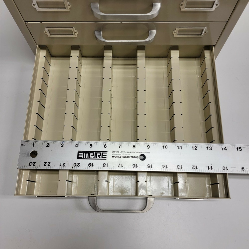 VERY NICE - NEUMADE 5-Drawer STACKABLE Storage File Cabinet with 5 rows in each