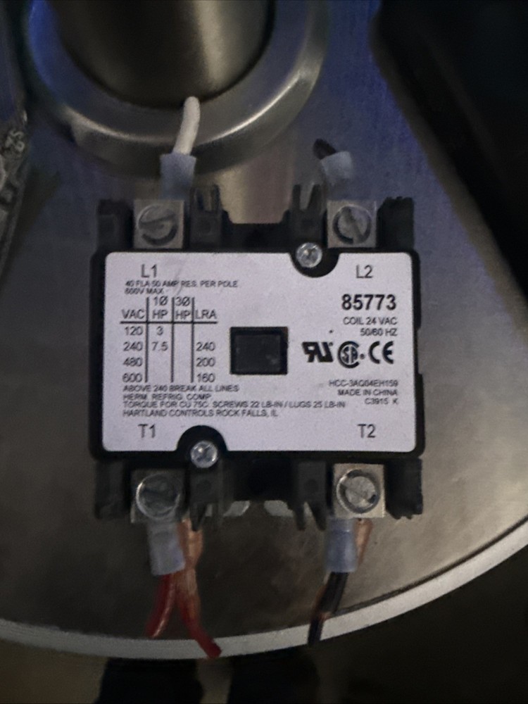 AirStar AS50 Power Contactor Air Techniques