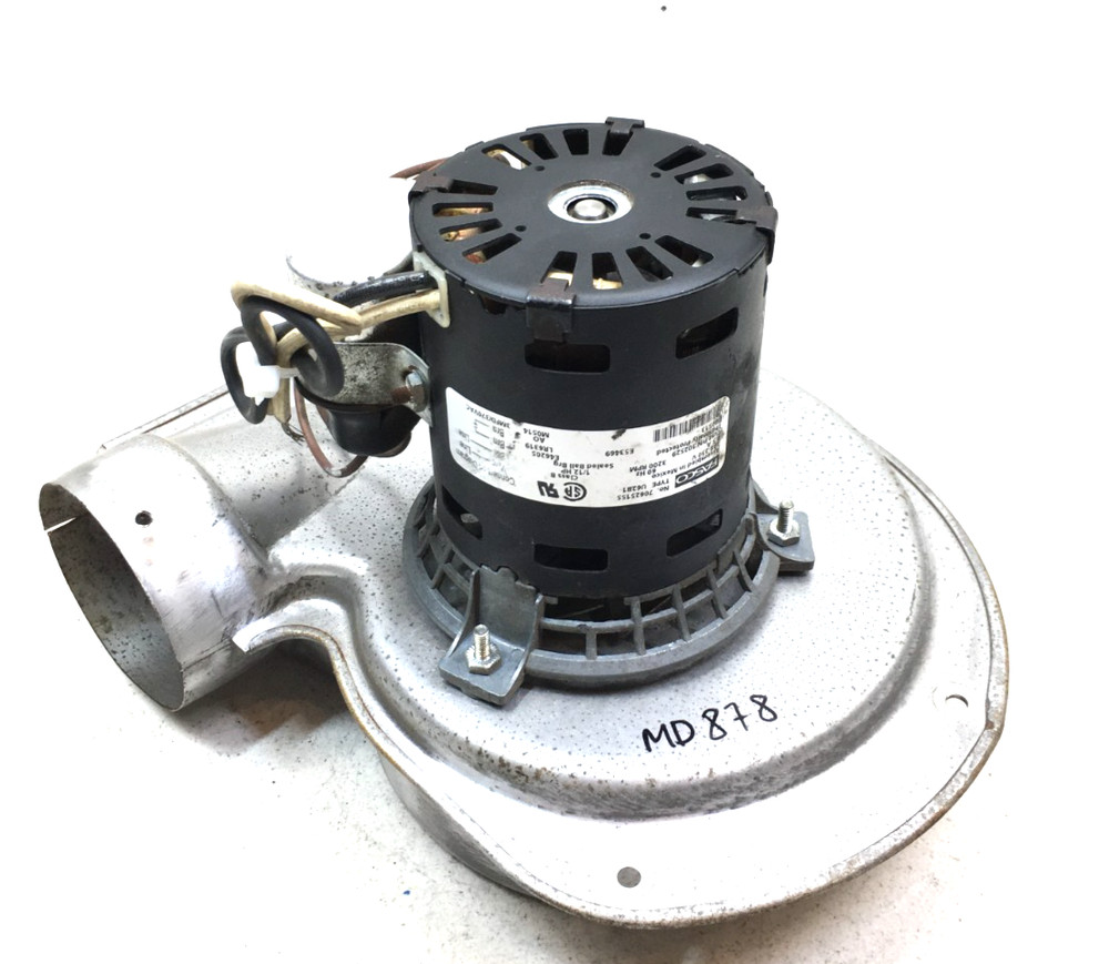 FASCO 70625155 Draft Inducer Blower Motor Assembly 102529 230V used tested MD878