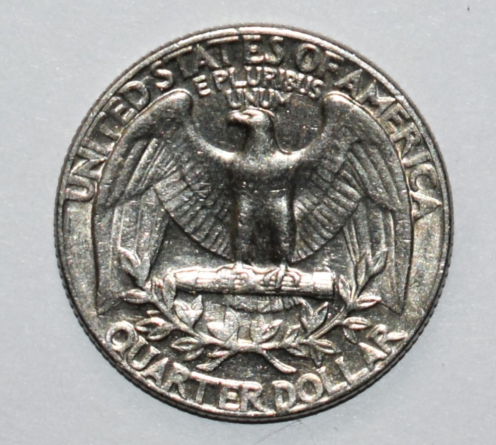 1974 Quarter Error No Mint Mark Missing Claw/Foot, Weak Strike, Missing I's DD +