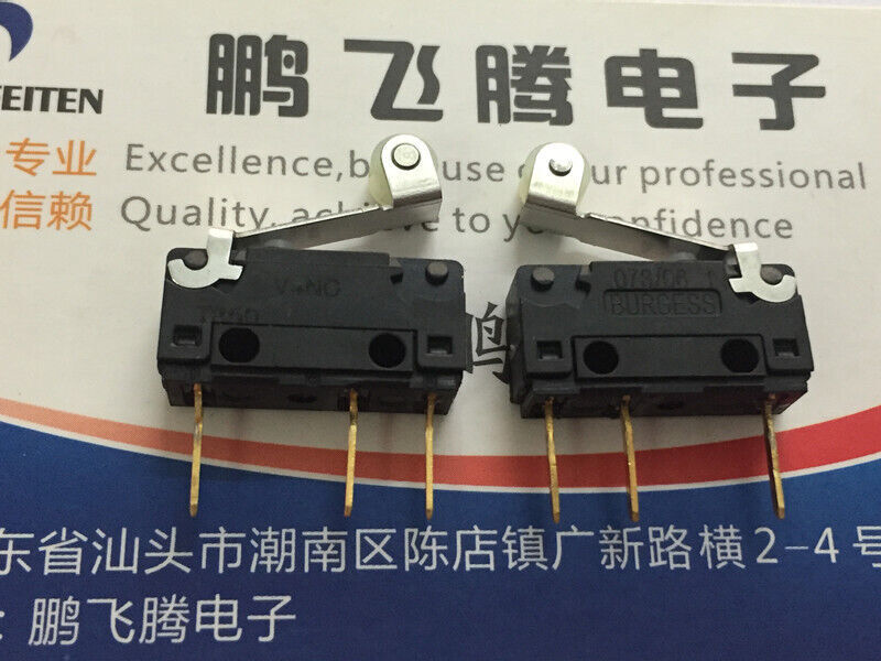2PCS micro switch 3 feet V4NC