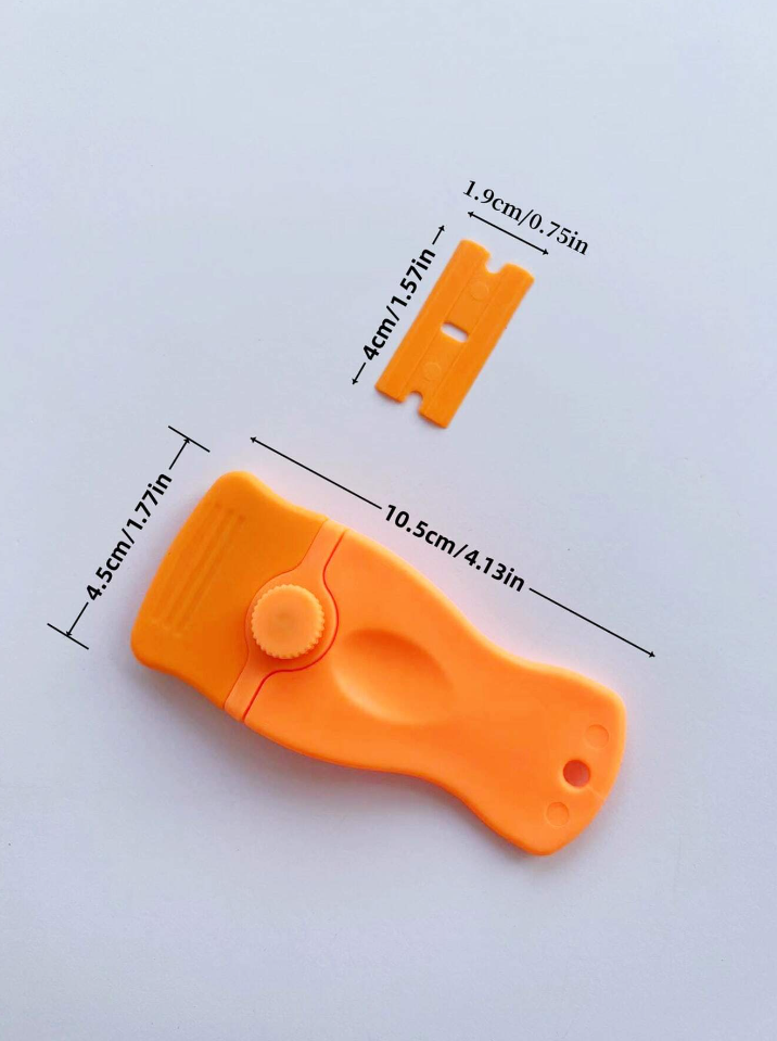 Portable Multifunction Cleaning Scraper for Kitchen & Bathroom - Compact Tool