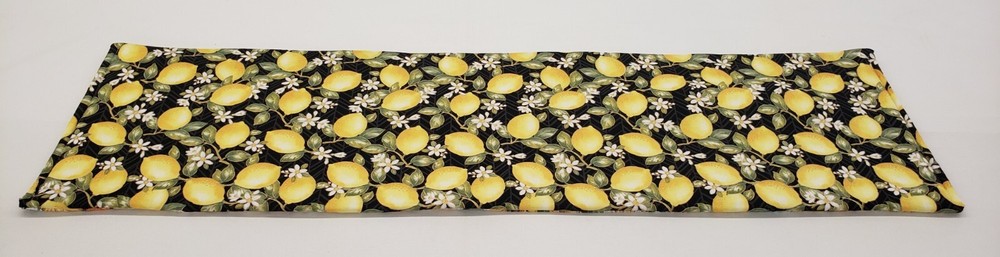 Lemon Blossoms Hot Pads or Hot Pad Runner