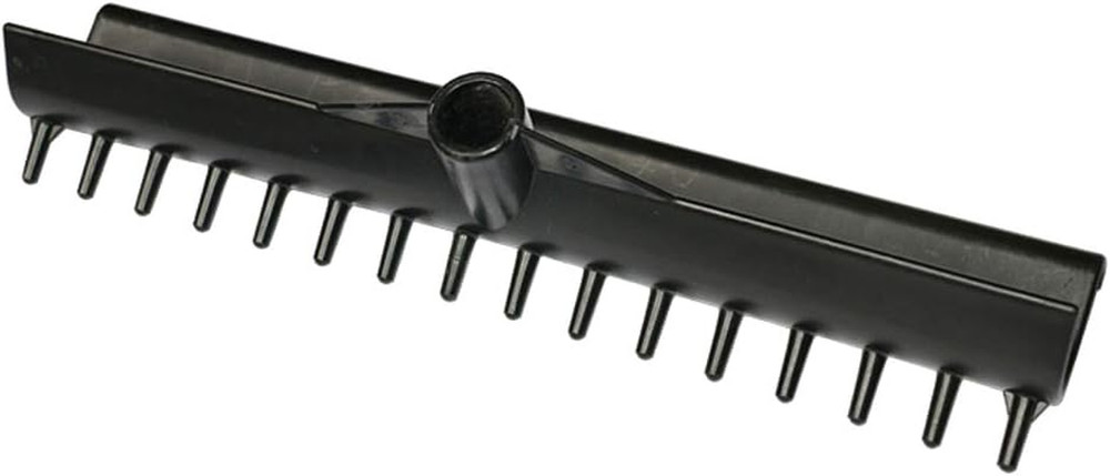 37.5X7.5Cm Golf Bunker Rake Head Replacement, 16 Teeth Double Sided Sand Trap Pi