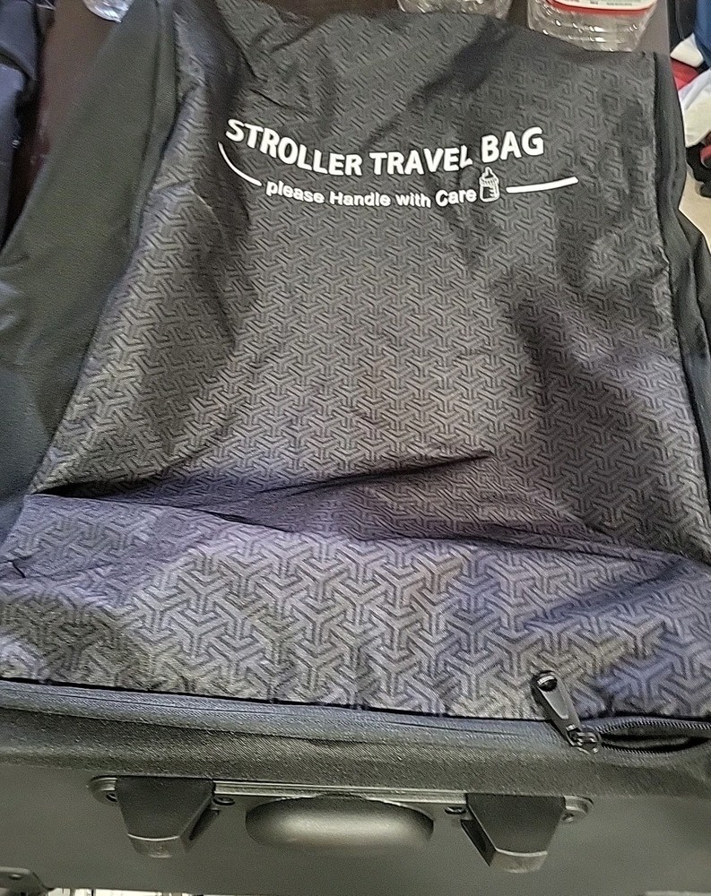 Stroller Travel Bag On Wheels Lightweight Handle