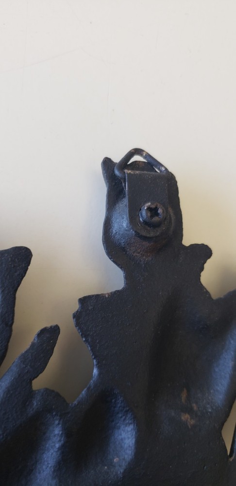 Cast Iron Decorative Floral Peg Wall Hanger