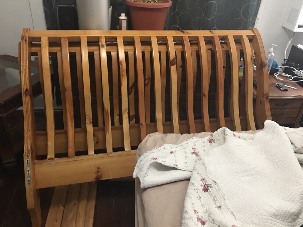 Antique Wooden Bedframe