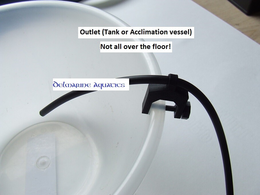 Drip Acclimation/Water Change set. 2 metres Shrimp fish Aquarium.
