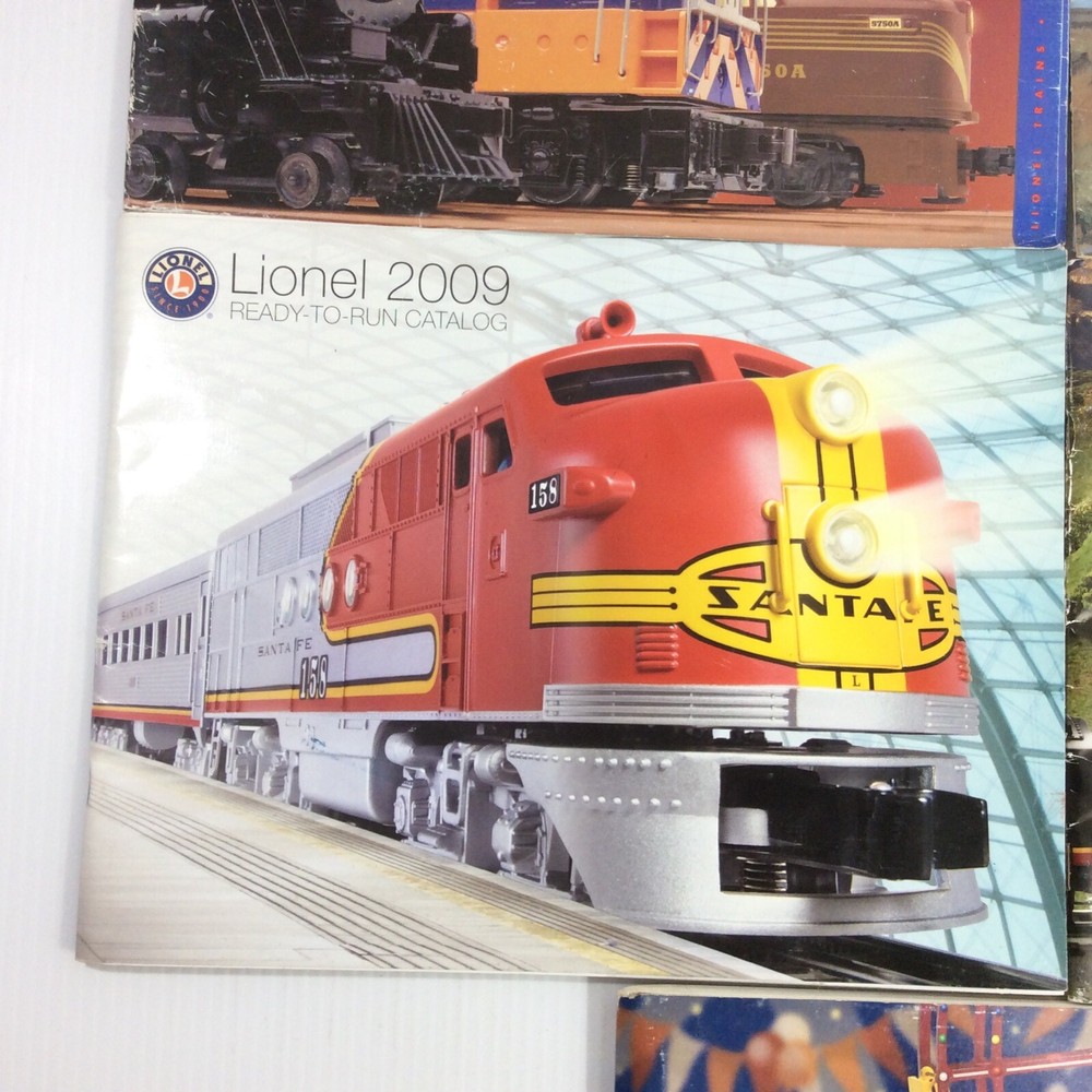 Lionel Train Catalog Back Issue 1996 1999 2001 2007 2009