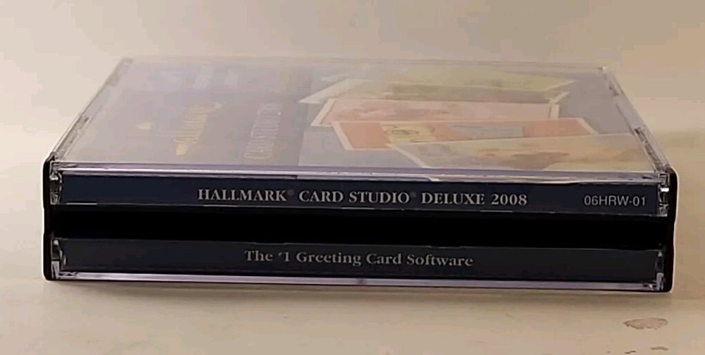 Hallmark Card Studio 2008 Deluxe Greeting Computer Software Windows 5 CD Set