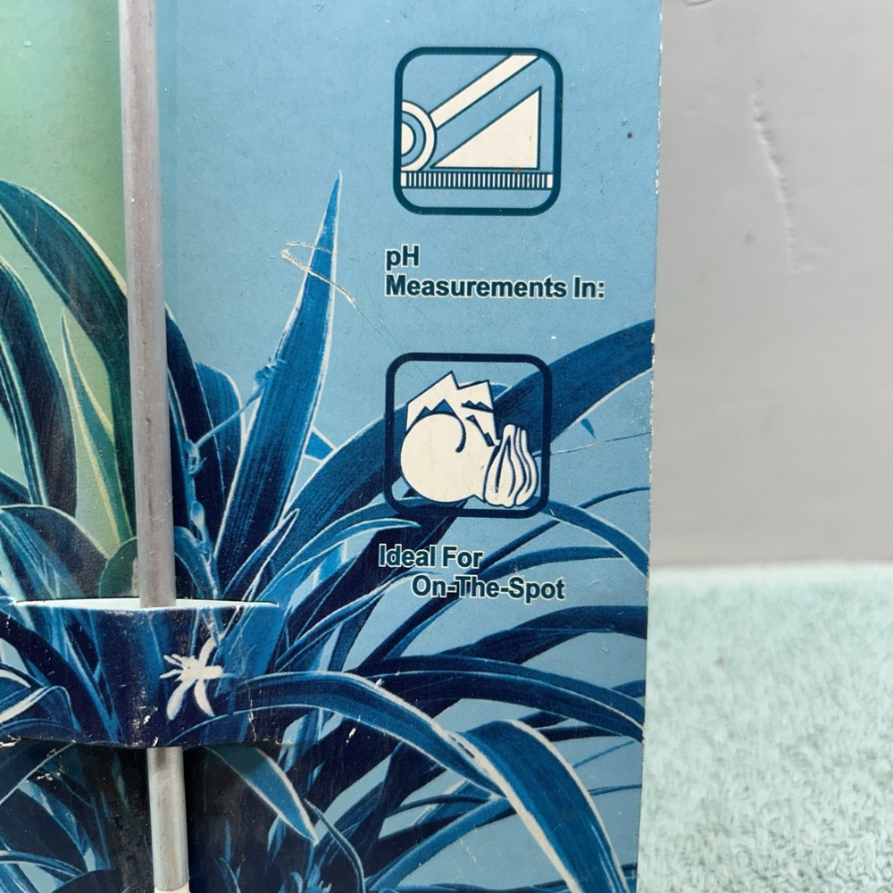 One Step Gardens pH Tester Water Moisture Tester Meter